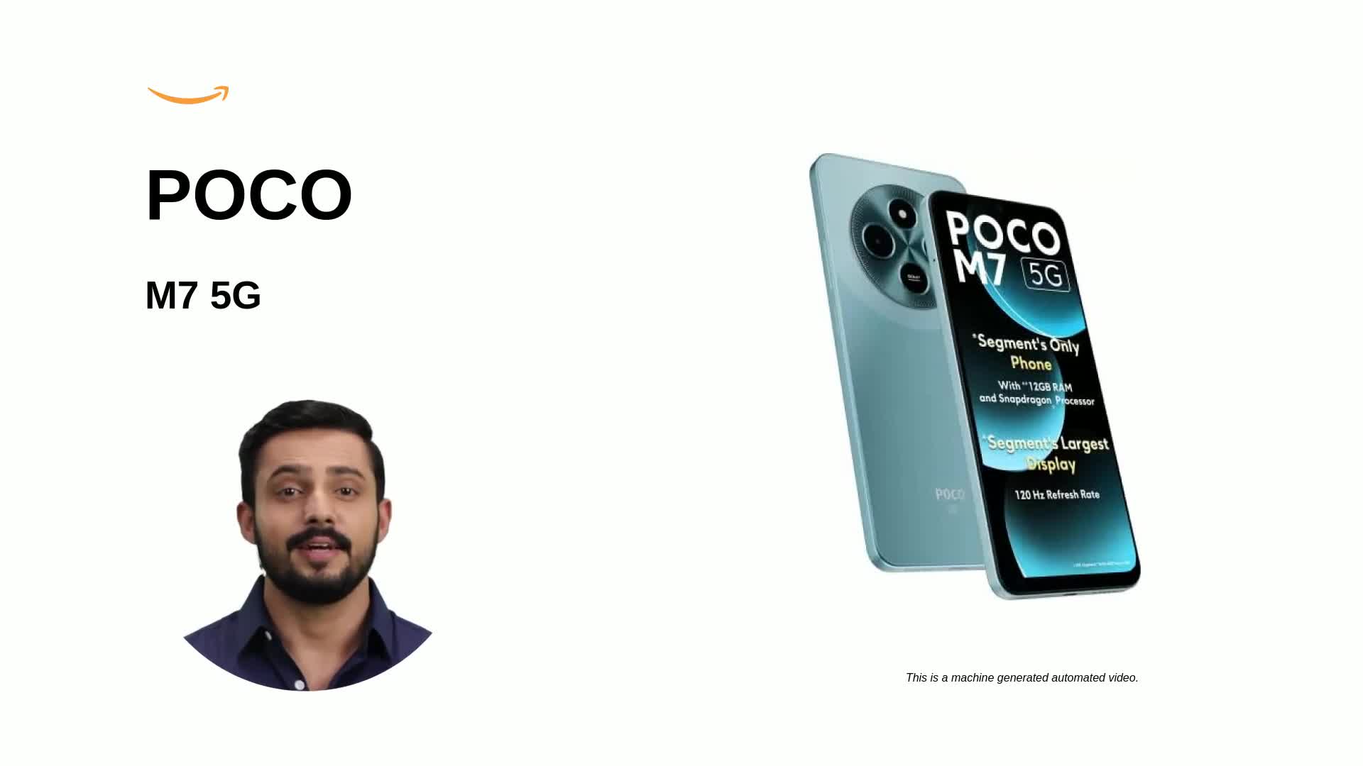 POCO M7 5G, Ocean Blue (6GB, 128GB) : Amazon.in: Electronics